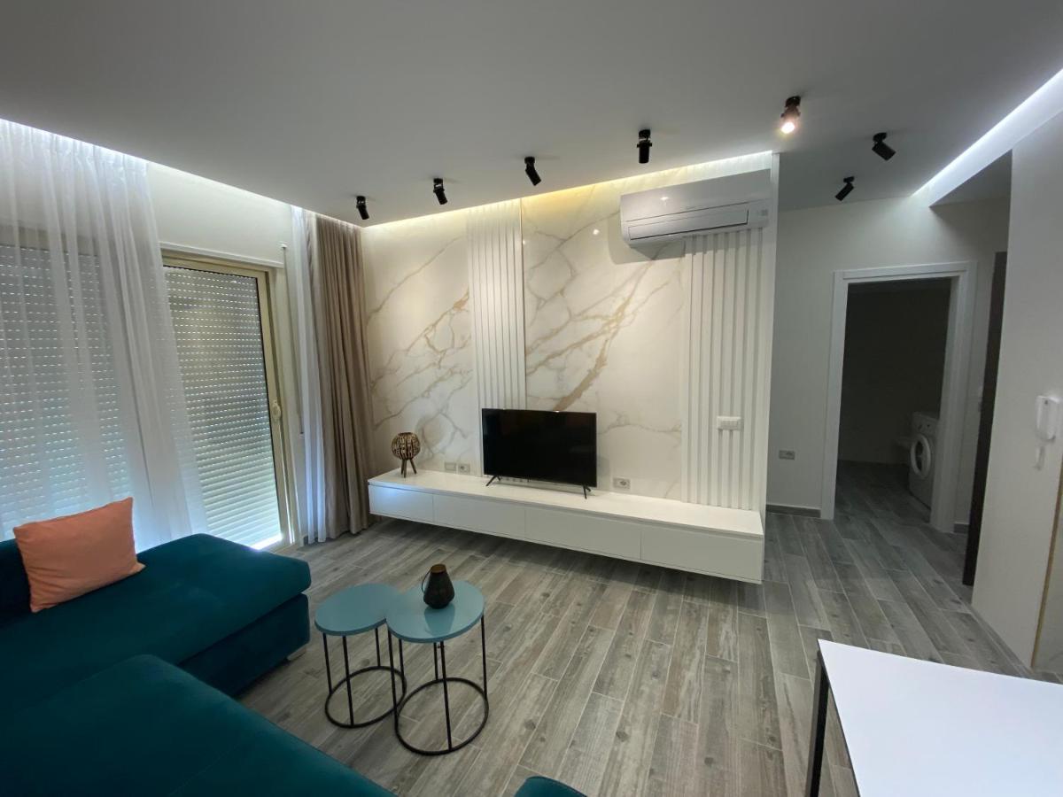 Luxury Seaview Vlora Flat Free Parking Apartment Luaran gambar
