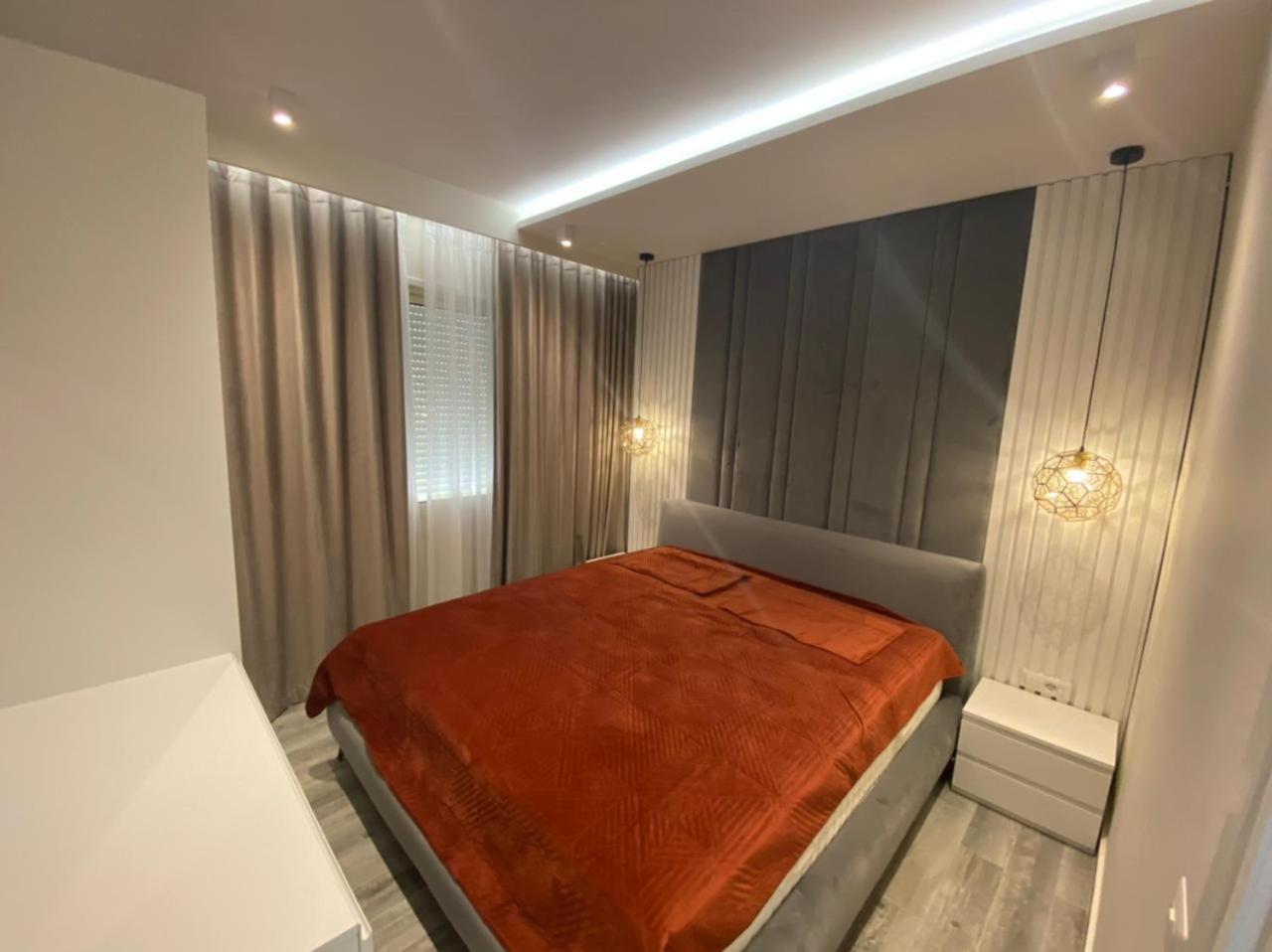 Luxury Seaview Vlora Flat Free Parking Apartment Bilik gambar